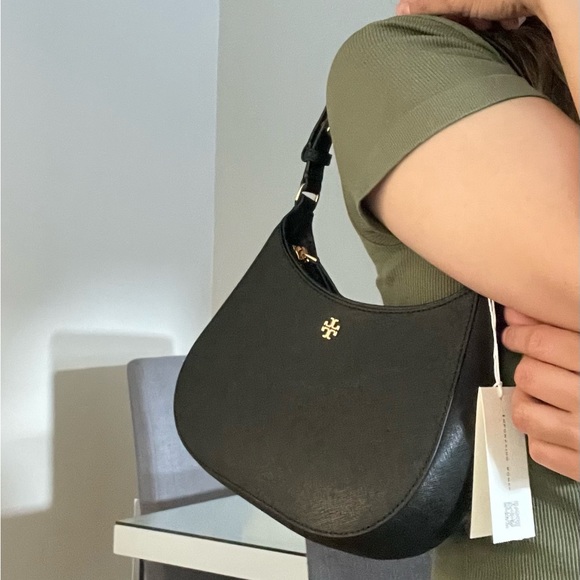 New , Authentic Tory Burch emerson zip shoulder bag - Picture 14 of 16